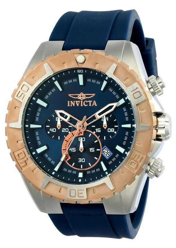 Invicta Aviator Stainless Steel Men's Quartz Watch - 49mm