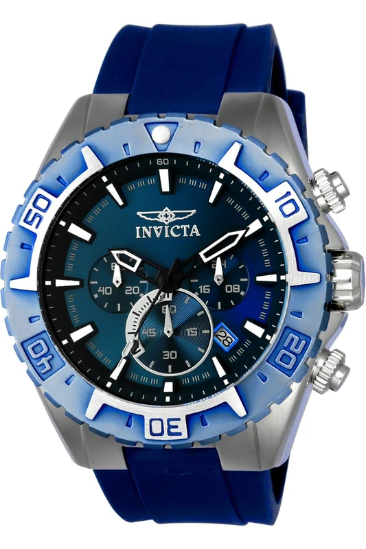 Invicta Aviator Stainless Steel Men's Quartz Watch - 49mm