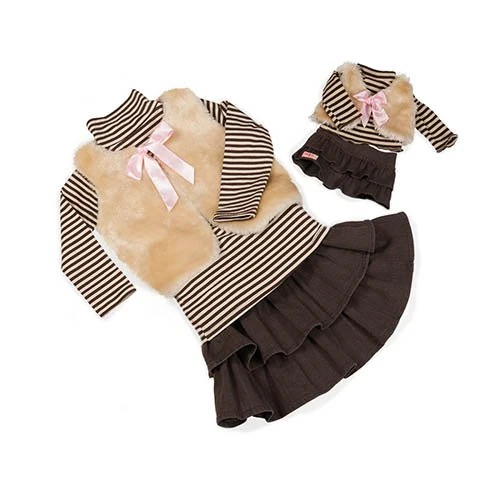 Our Generation 44499 "Dolls & Girls Skirt with Pullover and Vest