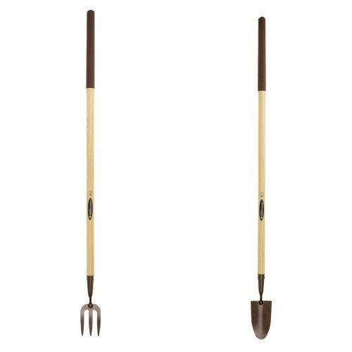 Spear & Jackson Elements Long Handled Weed Fork & Spear & Jackson Elements Long Handled Trowel Set