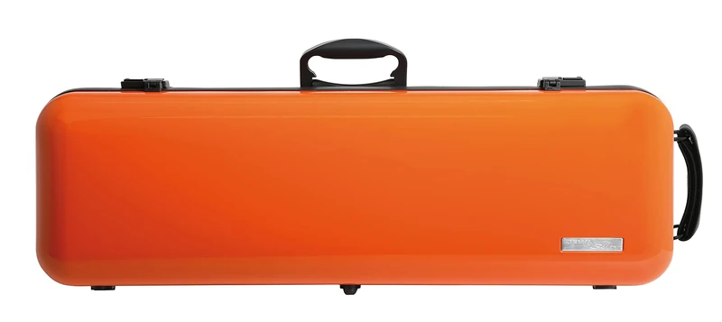 GEWA Violin Case Air 2.1 High Gloss Orange with Additional Side Handle Made in Germany