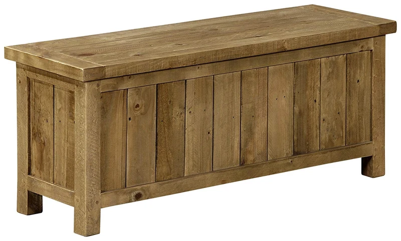 Julian Bowen Aspen Storage Bench - Natural Benches