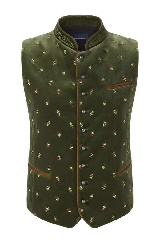 Stockerpoint Men's Weste Calzado Gilet, Green (Moosgrün), XX-Large