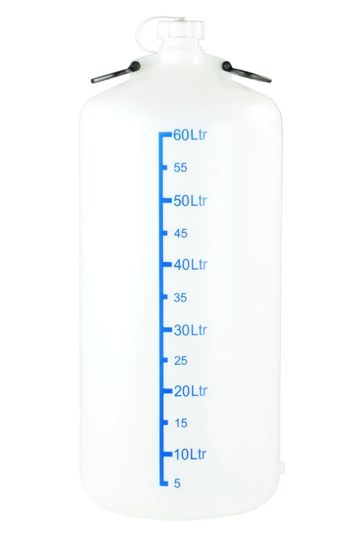 hünersdorff 823610 60 Litre Narrow-Neck Storage Bottle - Natural - Image 1