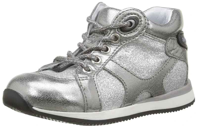 GBB Nancy Low Sneakers, Silver 11 V TPF 2637, 3.5 UK Child - Image 1