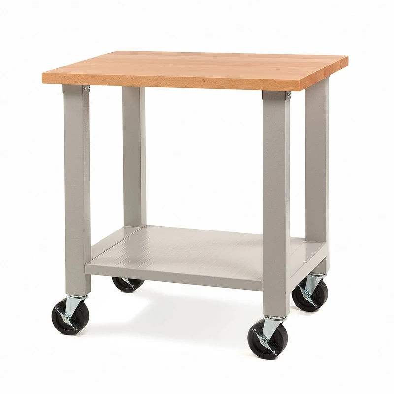 Seville Classics Mobile Work Station, 91.4 x 60.9 x 95.2 cm, Granite