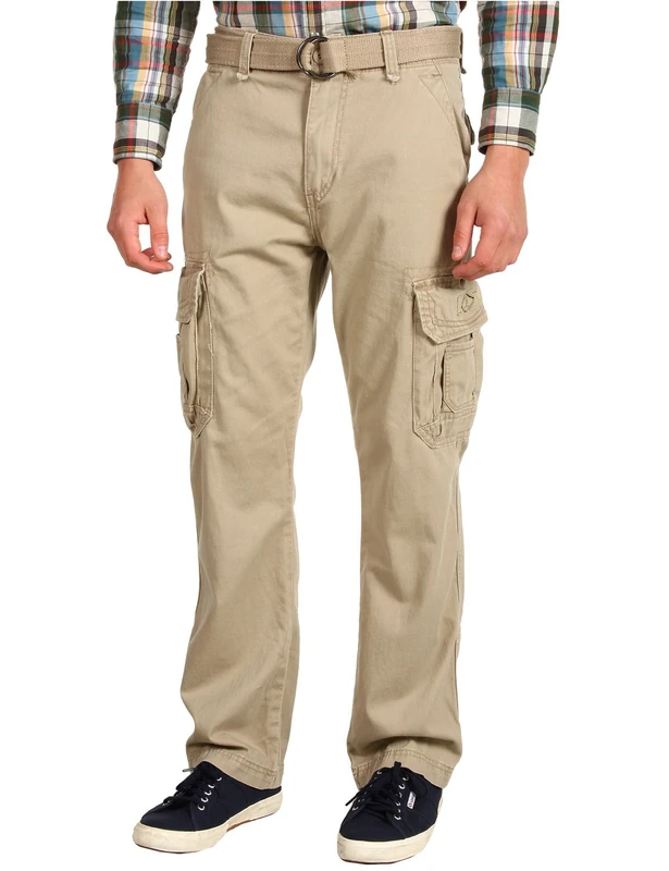 Unionbay Men's Survivor Iv Relaxed Fit Cargo Pant-Reg and Big and Tall Sizes, Desert, 46W x 32L - Image 1