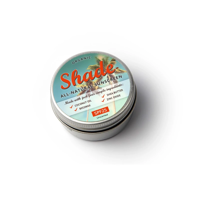 Shade Natural Sun Protection SPF 25 Fragrance Free Only 4 Ingredients Available in 3 Sizes 15ml, 100ml and 200ml - Image 1