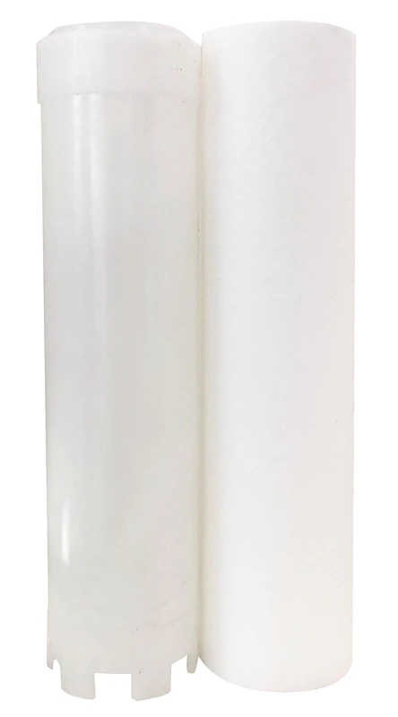AQUAWATER, HML204597, Kit of 2 Filter Cartridges Anti-Sediment 20 Micron and Anti-Limescale Polyphosphate, Compatible with All 9 Inch 3/4 Filter Holders, 6 Months Lifespan, Drinking Water