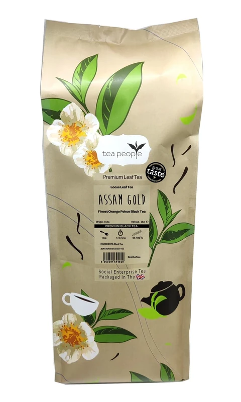 Tea People Assam Gold Loose Tea Pack, 2 kg