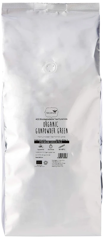 Tea People Organic Gunpowder Green, 400 Tea Pyramids