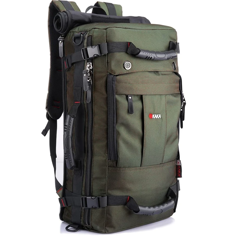 KAKA Unisex-Adult (Luggage only) 2050 Carry, Green, 21.615.67.9inch