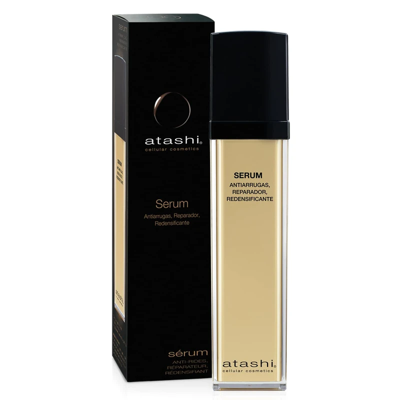 atashi Anti-aging - Anti-Wrinkle Repair Serum Redensifying | Fixes Wrinkles | Natural Botox effect and anti-stress | Energizes Phones