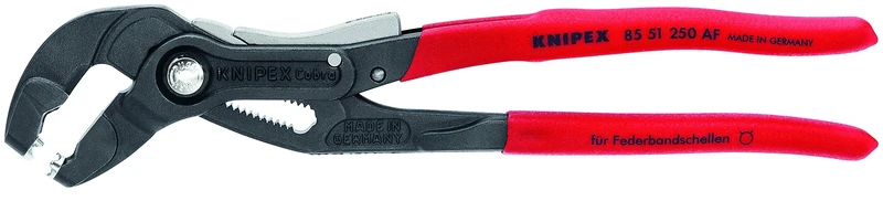 Knipex Tools 85 51 250 AF 10" Hose Clamp Pliers with Locking Device