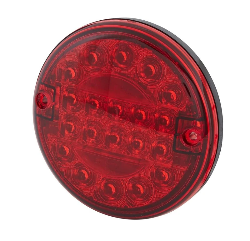 HELLA VALUEFIT 2NE 357 026-131 Rear Fog Light - LED - 24/12V - mounting - Lens Colour: Red - Cable: 300mm - Plug: open cable ends - Rear