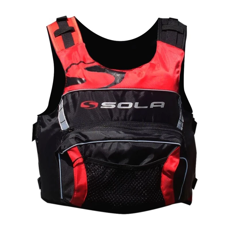 Sola Unisex Adult Scream 50N Overhead Buoyancy Aid - Red, X-Large/2X-Large/70 kg