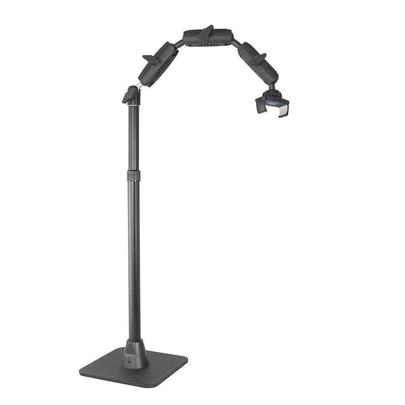 ARKON HD8RV29 Arkon Pro Phone or Camera Stand for Baking,Crafting, Nail Art, Ceramics, or Makeup Videos Retail,Black - Image 1