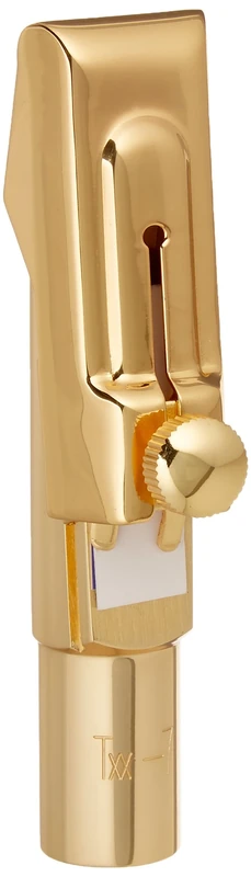 Paititi Professional Gold Plated Tenor Saxophone Metal Mouthpiece #7