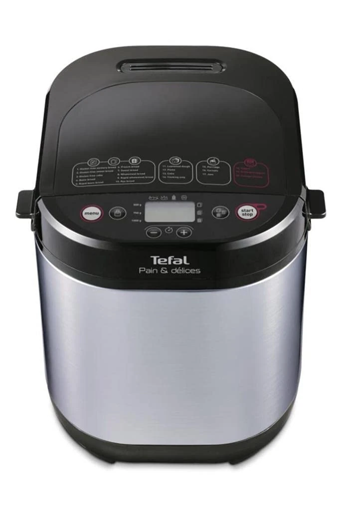 Tefal PF240E38 bread maker, black/stainless steel