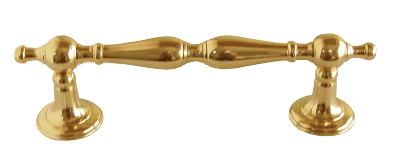 Imex El Zorro B-76011 B-76011-Turned Handlebar (Brass Gloss, 200 mm)