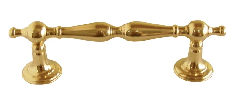 Imex El Zorro B-76013 B-76013-Turned Handle (Brass Gloss, 300 mm)