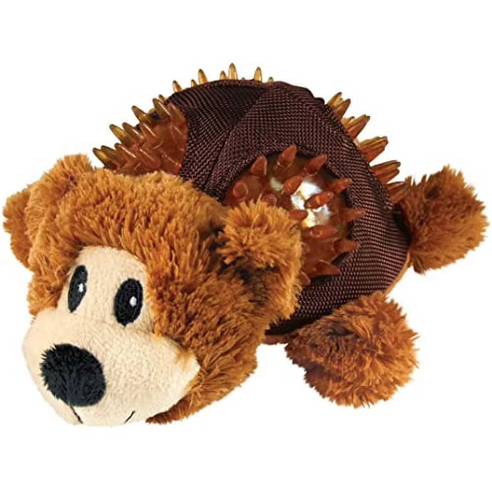 KONG Shells Bear Dog Toy, Small