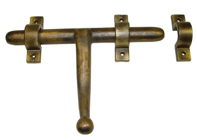 WOLFPACK LINEA PROFESIONAL B-76819 Rustic Brass Bolt (180mm)