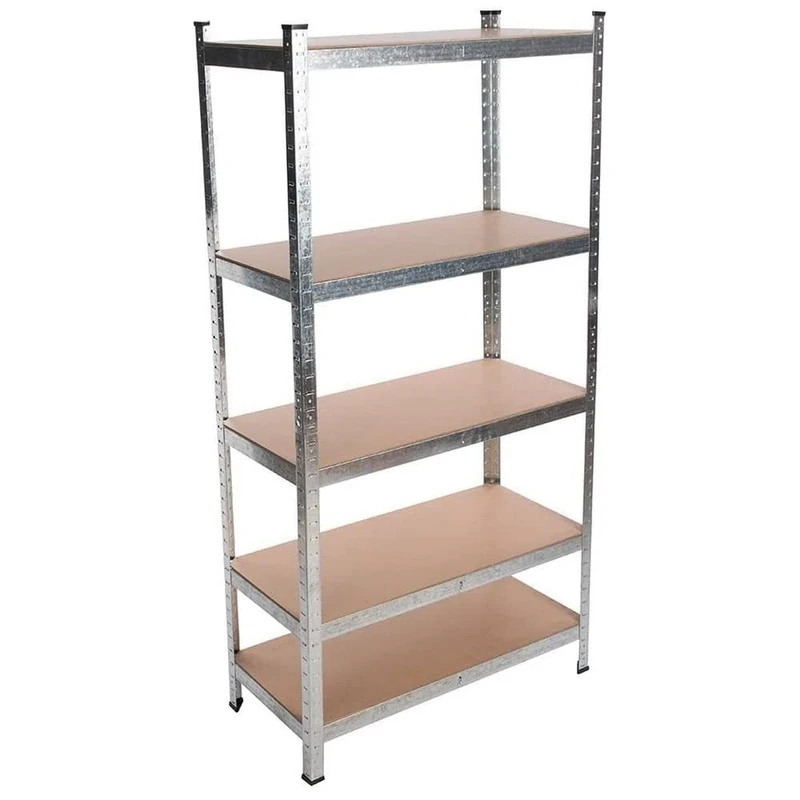 Silverline 666247 Boltless Freestanding Shelving Unit 5-Tier
