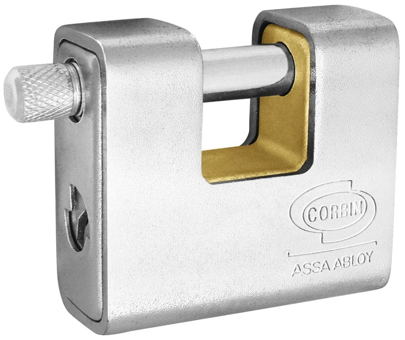 CORBIN L-211-80-KA1 - Candado Blindado llaves iguales de 80