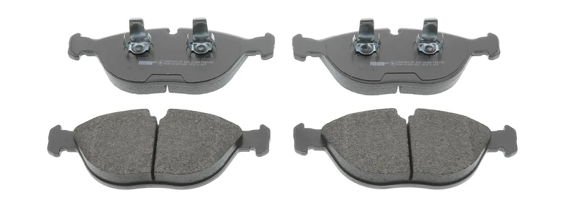 FERODO Brake Pads | FDB1001 | OE-Matching Quality | Eco-Friction Fuse+ Technology | Pack of 4