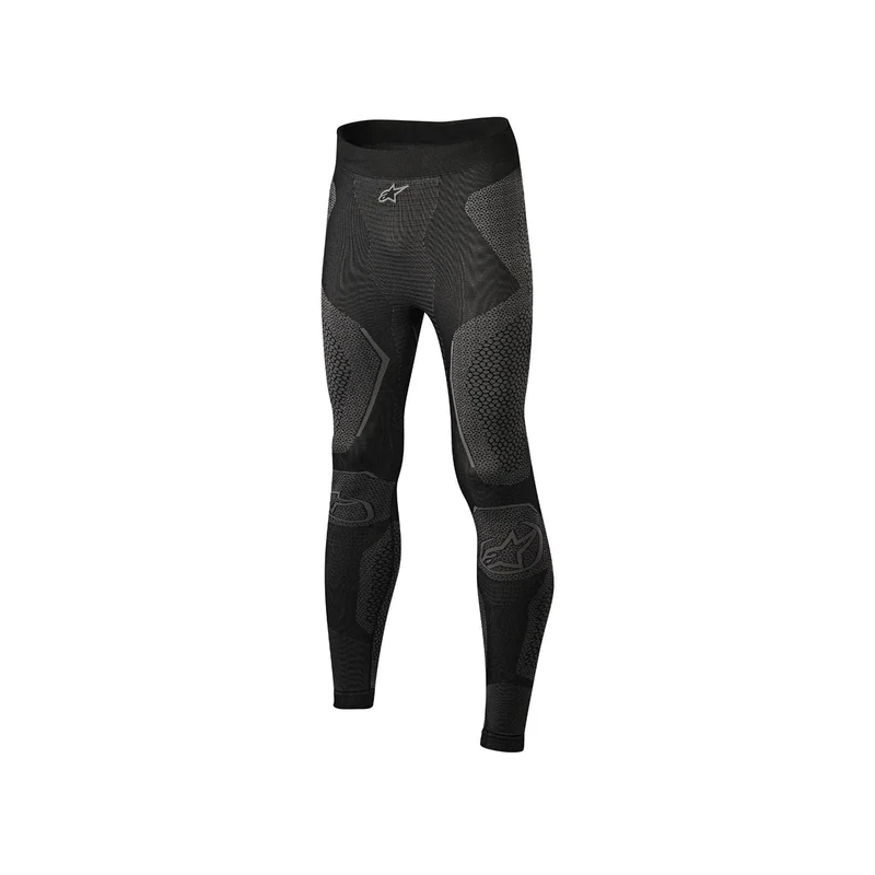 Alpinestars Ride Tech Bottom Winter Trousers, Breathable Thermoactive Functional Underwear, Thermal Underwear for Men and Women, Black Grey, Size XS/S