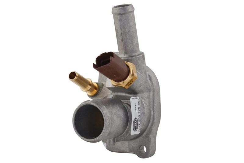 HELLA 8MT 354 776-561 Thermostat, coolant - Opening Temperature: 88°C - with seal/with thermo sender