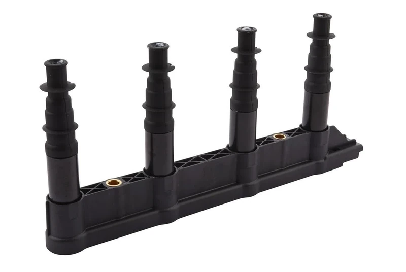 HELLA 5DA 358 000-311 Ignition Coil - 12V - 6-pin connector - Block Ignition Coil - Bolted