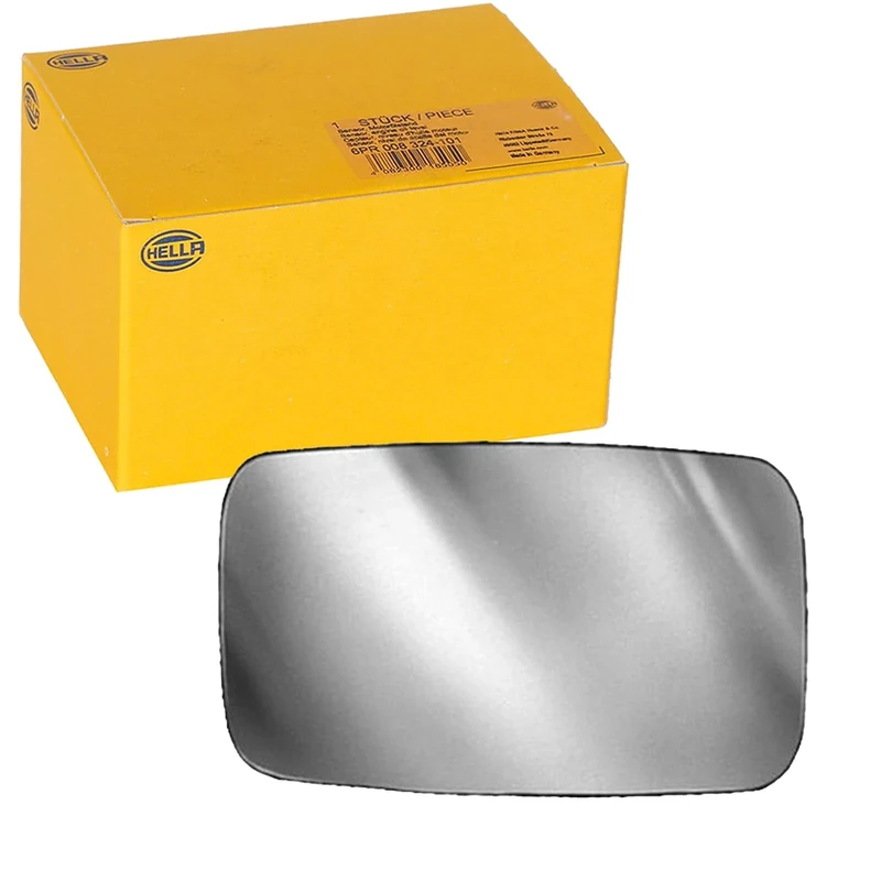 HELLA 9EY 569 161-012 Mirror Glass, exterior mirror - 12V - Width: 171mm - Height: 311mm - Left and right