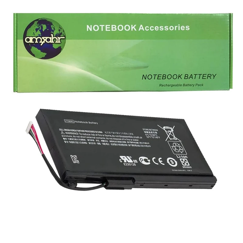 amsahr 657503-001-02 Replacement Battery for HP 657503-001, Envy 17 3D, 17-3000, 17T-3000, 657240-151, 657240-171