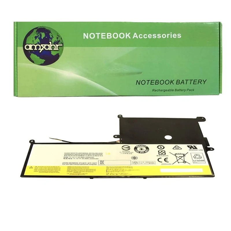 amsahr L13L3P61-02 Replacement Battery for Lenovo L13L3P61, CHROMEBOOK N20P, 3ICP4/70/102