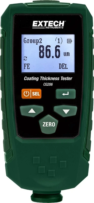 Extech CG206 Coating Thickness Tester, Green - Image 1