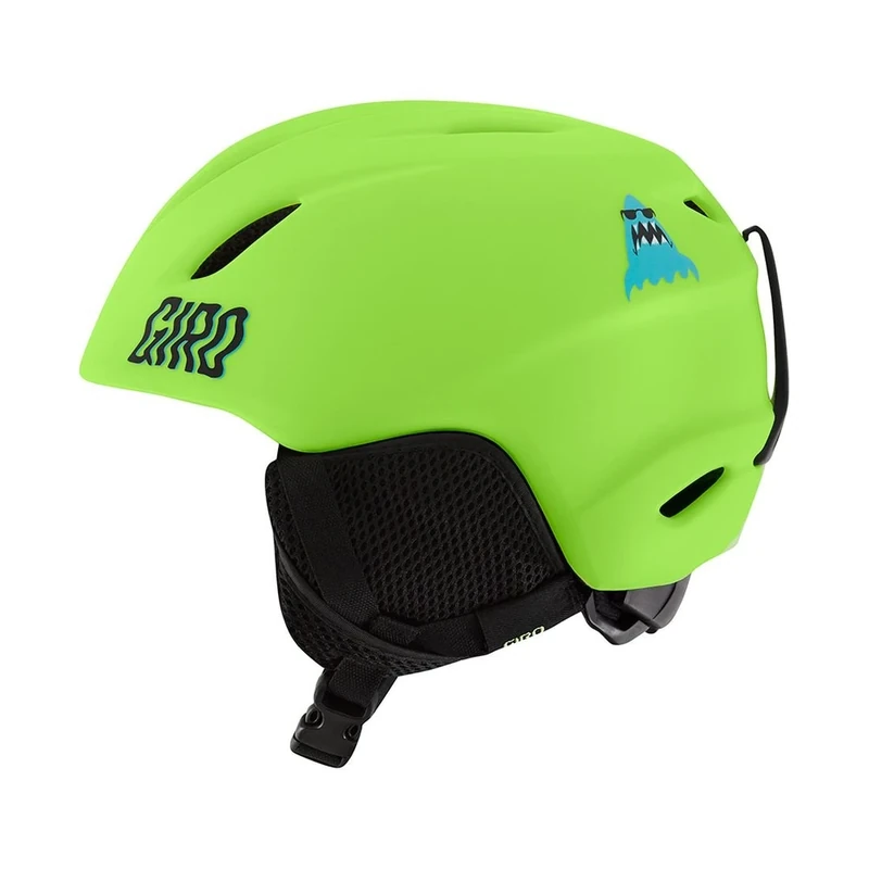 Giro Youth Launch Snow Helmet - Matte Lime Shark Party - X-Small
