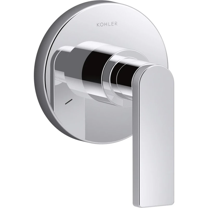 Kohler K-T73140-4-CP Composed Transfer Trim with Lever Handle, Valve Not Included, Polished Chrome
