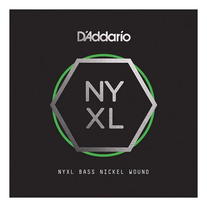 D'Addario NYXLB080 NYXL 0.080 Long Scale Nickel Wound Bass Guitar Single String