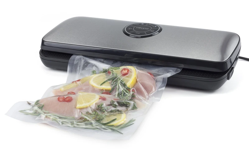 Ellrona VF50 Vacuum Organiser for Natural Storage No Preservatives/Sturdy Welded 30 cm Wide/Protectors Bags Set of 5 + 1 Free Film Roll Ideal for Sous-Vide Cooking - Image 1