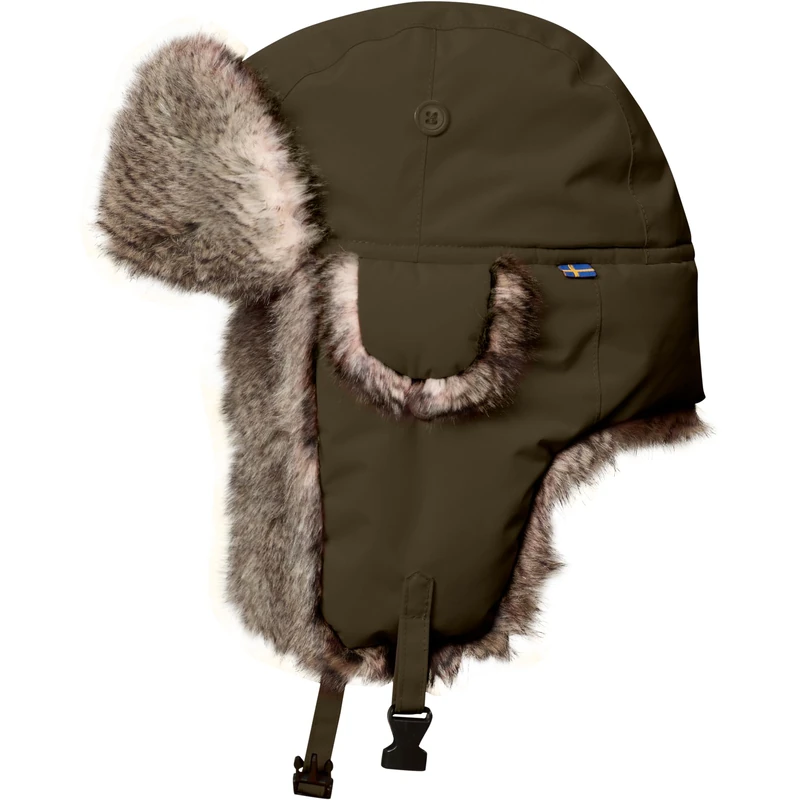 Fjallraven Värmland Heater Hat - Dark Olive, XL