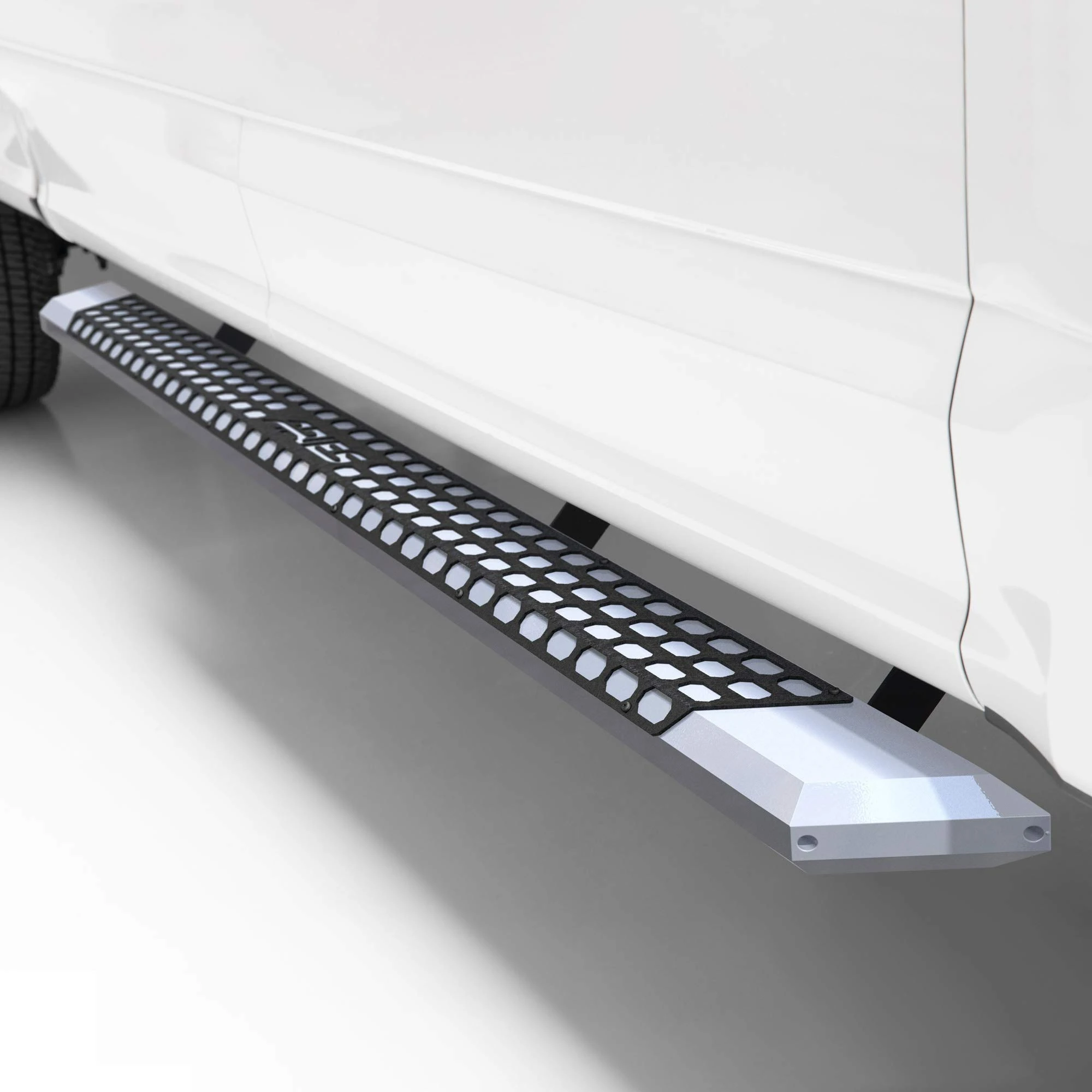 ARIES 2555044 AdvantEDGE Chrome Aluminum 85-Inch Truck Running Boards, Select Chevrolet Colorado, GMC Canyon