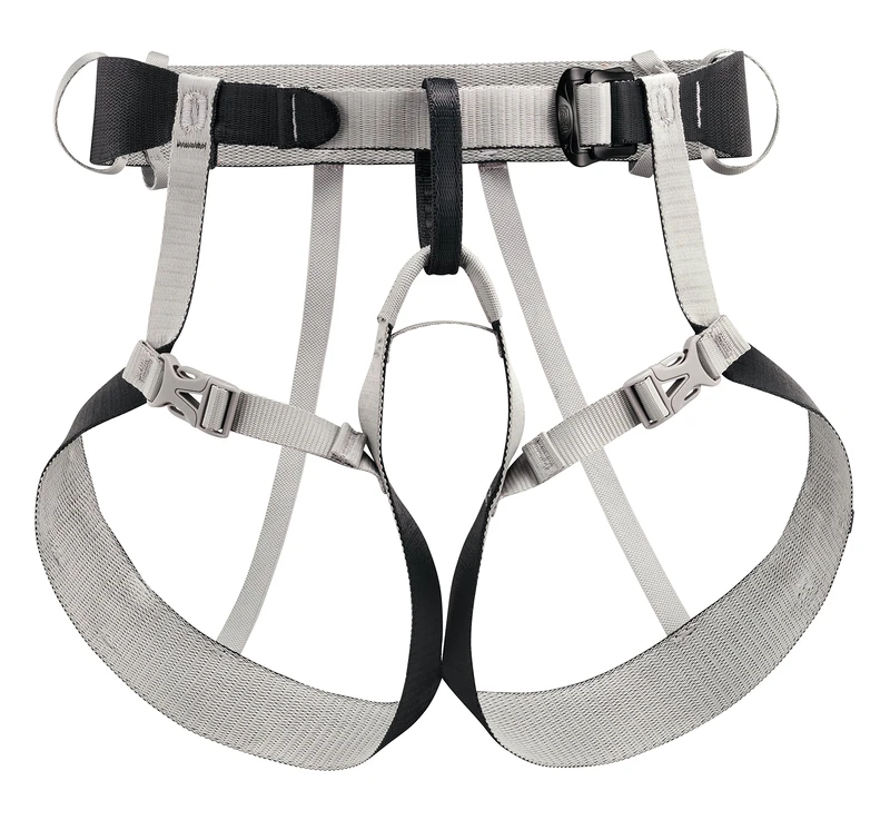Petzl Tour Strong, lightweight Strap for Mountaineering and for Skiing – Can be applied with both feet on the ground, Unisex, TOUR, gray, L/XL