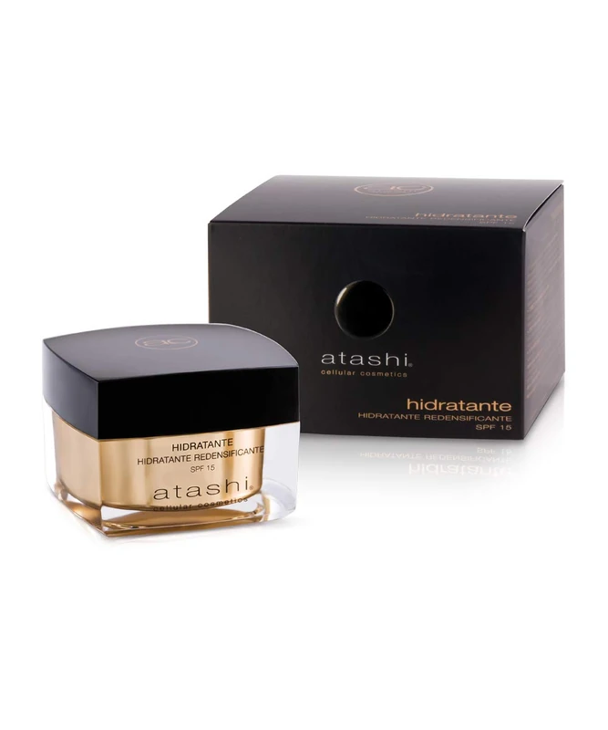 atashi Anti-aging - Moisturizer SPF 15 Redensifying | Corrects Lines and Wrinkles Deep | Anti-Stress Effect | hydration