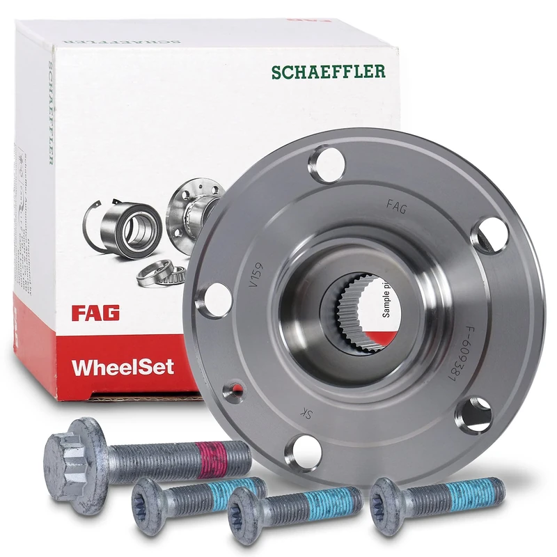 FAG 713 6109 90 Wheel Bearing Kit, black