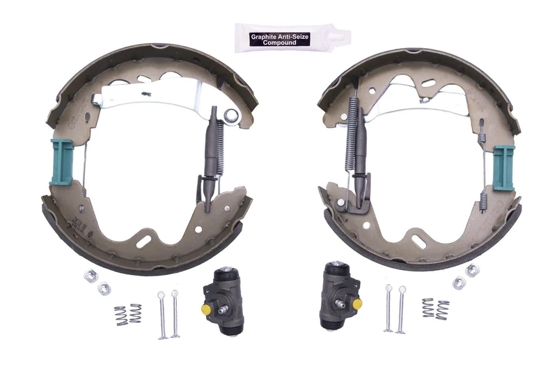HELLA 8DB 355 022-991 Brake Shoe Set - R1342 - Brake System: Bosch - for e.g. NISSAN