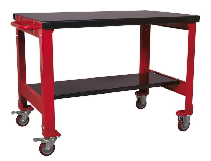 Sealey AP1100M Mobile Workbench - 2-Level Steel Design