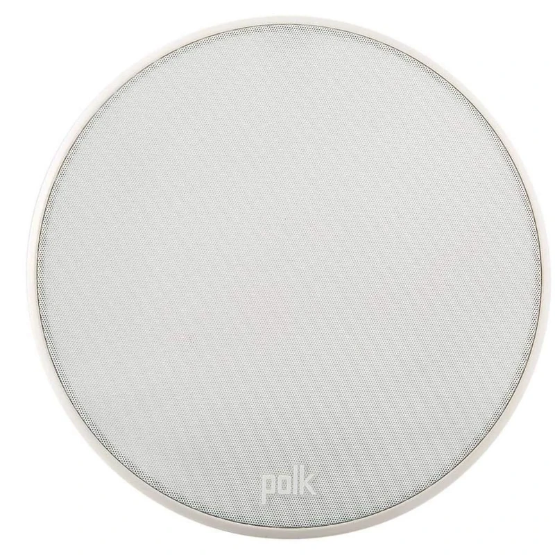 Polk Audio V 60 Slim High Performance Recessed Ceiling Speaker, White - Image 1