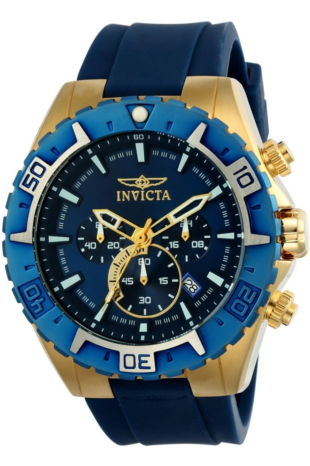 Invicta Aviator Stainless Steel Men's Quartz Watch - 49mm